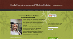 Desktop Screenshot of brookemoenacupuncture.com