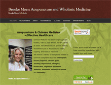 Tablet Screenshot of brookemoenacupuncture.com